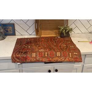 Pottery Barn Carrie pillow shams x2 paisley classic standard regency classic